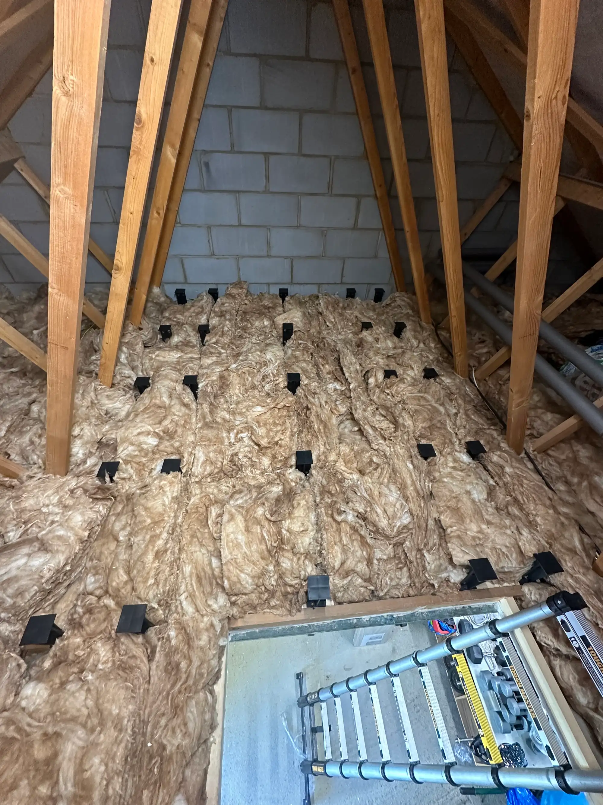 175mm Loft Legs in place