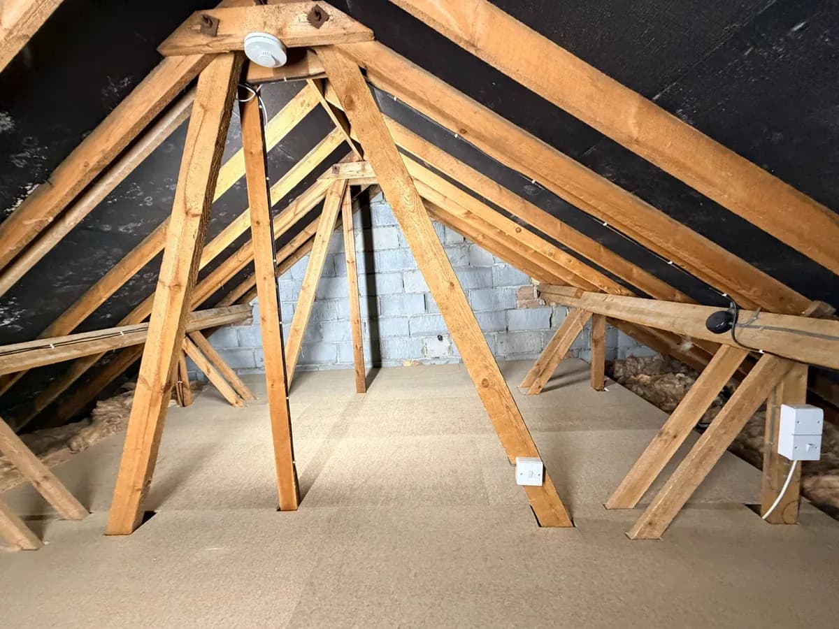 175mm raised loft boarding